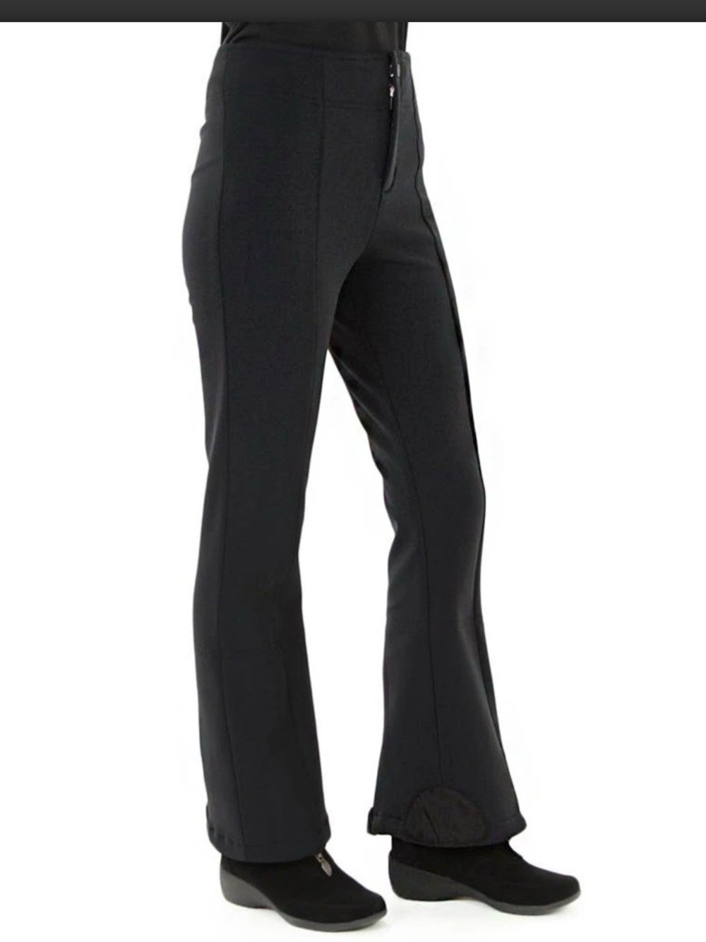 HTC by Boulder Gear Black Flare High Rise Wide-Leg Insulated Ski Pants Size 2